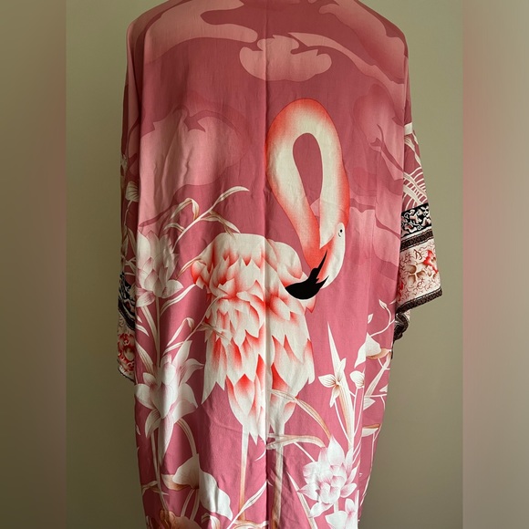 Boho Gypsy Festival Kimono Duster Swim Cover-Up - Picture 3 of 3